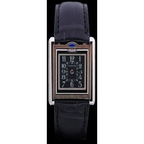 Montre Cartier Tank Basculante en acier