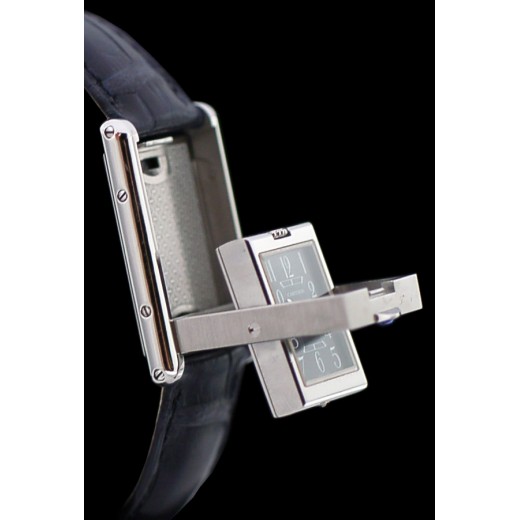 Montre Cartier Tank Basculante en acier