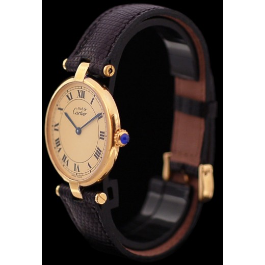 Montre Cartier Must Vendôme en vermeil