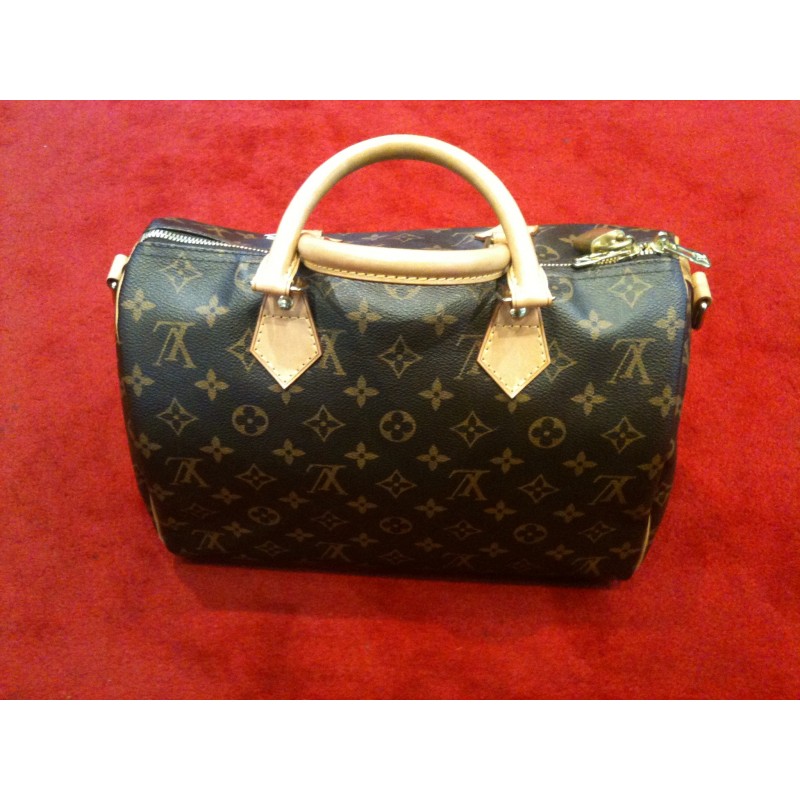 Sac Speedy 30 Bandoulière en toile monogram - Louis Vuitton