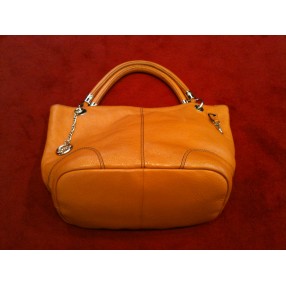 Sac Lancel Le French Flair en cuir orange