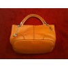 Sac Lancel Le French Flair en cuir orange