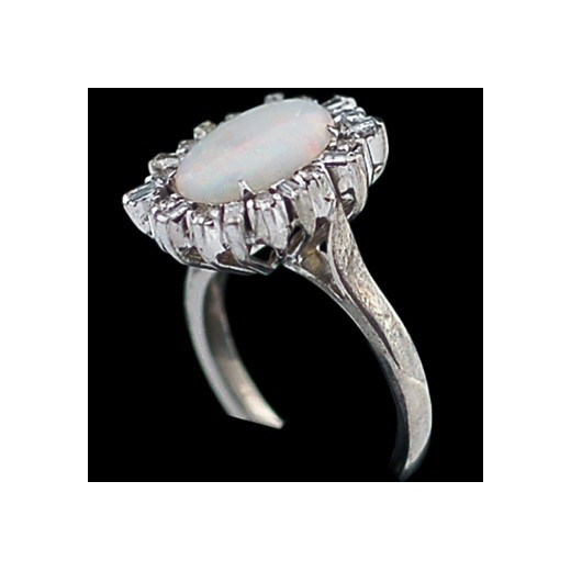 Bague En Argent Moderne - Taille 54 (63-29) - Bijou D'occasion élégant