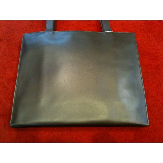 Sac Gucci plat en cuir taupe