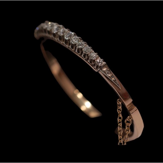 Bracelet ancien Or et Diamants