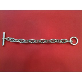 Bracelet Hermès Chaîne d'ancre GM en argent