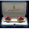 Boucles d'oreilles De Grisogono Coccinelle en or, corail, onyx et diamants