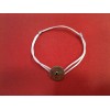 Bracelet sur cordon Dinh Van Pi chinois en argent