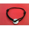 Bracelet sur cordon Dinh Van Pi chinois en argent