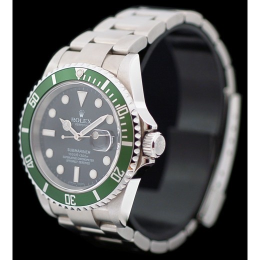 Montre Rolex Submariner Date Verte 16610LV