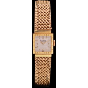 Montre vintage Rolex Précision 17 rubis en or