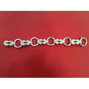 Bracelet Hermès Noeud marin en argent