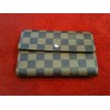 Portefeuille Louis Vuitton  en toile damier