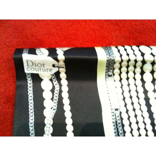 Mini foulard Christian Dior en soie