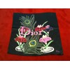 Foulard Christian Dior Plumes de paon en soie