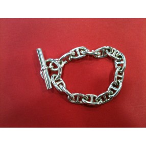 Bracelet Hermès Chaîne d'ancre MM en argent