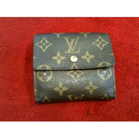 Porte-monnaie Elise Louis Vuitton en toile monogram