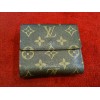 Porte-monnaie Elise Louis Vuitton en toile monogram