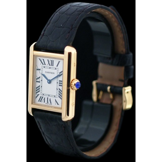 Montre Cartier Tank Solo en or & acier