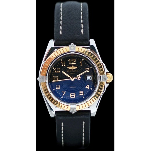 Montre Breitling Wings en or & acier