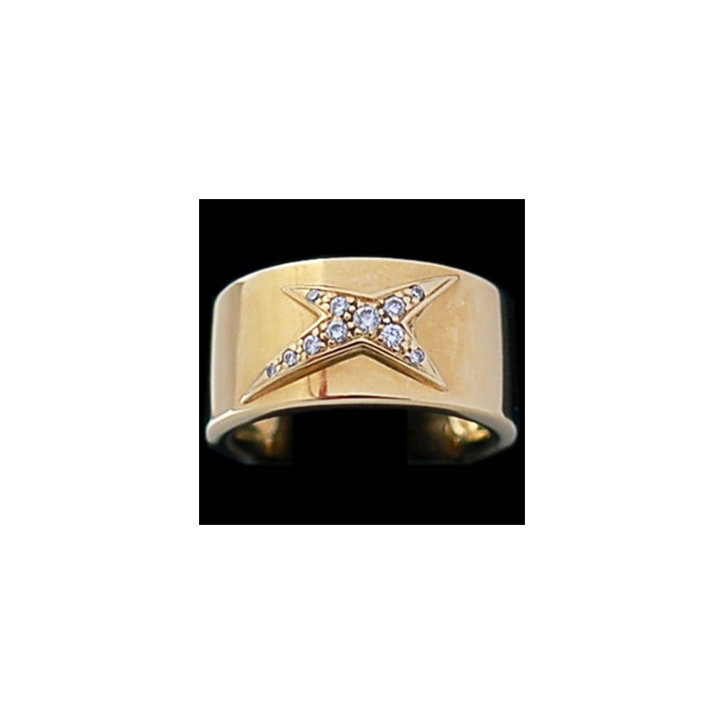 Bague Mauboussin Etoiles Etoiles en or et diamants
