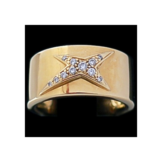 Bague Mauboussin Etoiles Etoiles en or et diamants