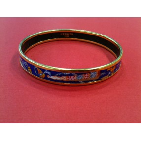 Bracelet Hermès fin en émail