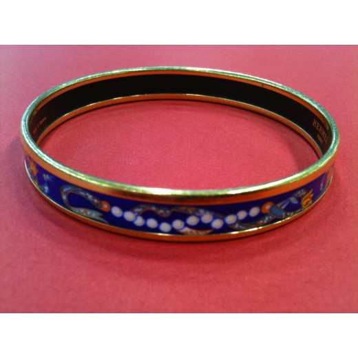 Bracelet Hermès fin en émail