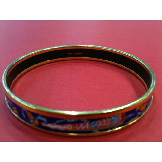 Bracelet Hermès fin en émail