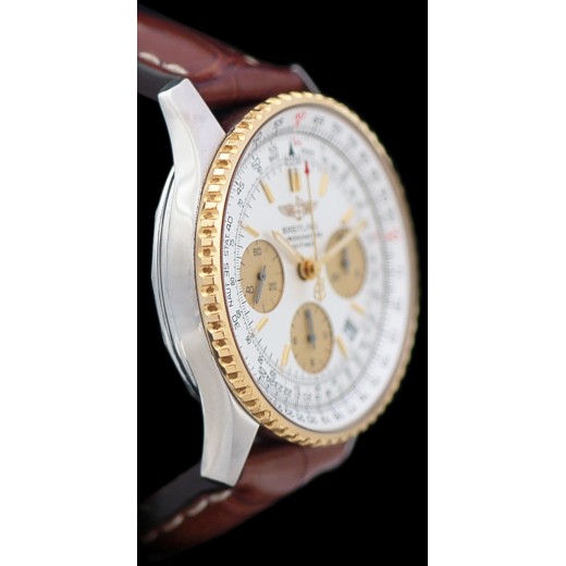 Montre Breitling Navitimer Automatique en or et acier