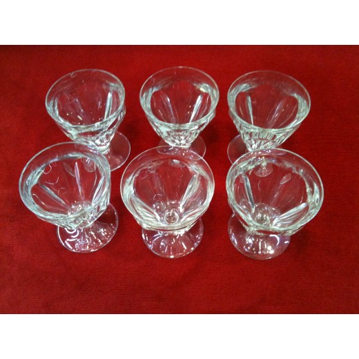 Service de 6 Verres Baccarat Style Harcourt GM