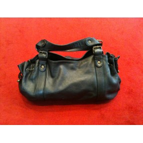 Sac G rard Darel 24H en cuir noir