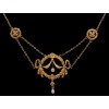 Collier ancien en Or et Perles 