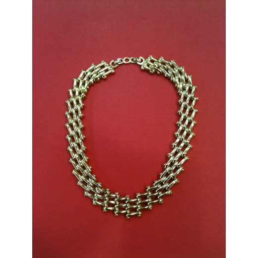 Collier Dior en plaqué or