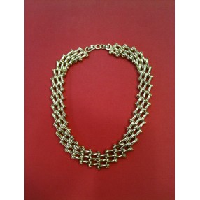 Collier Dior en plaqué or