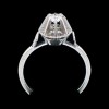 Solitaire diamant 0,25 carat en or