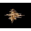 Broche ancienne Saphir et Diamants