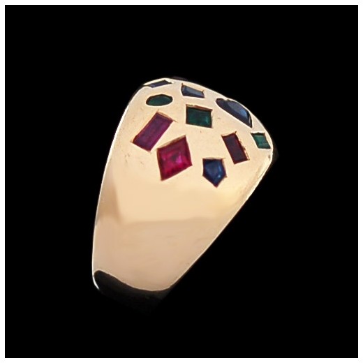 Bague Van Cleef & Arpels en or et pierres précieuses
