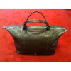 Sac Longchamp pliage en cuir chocolat