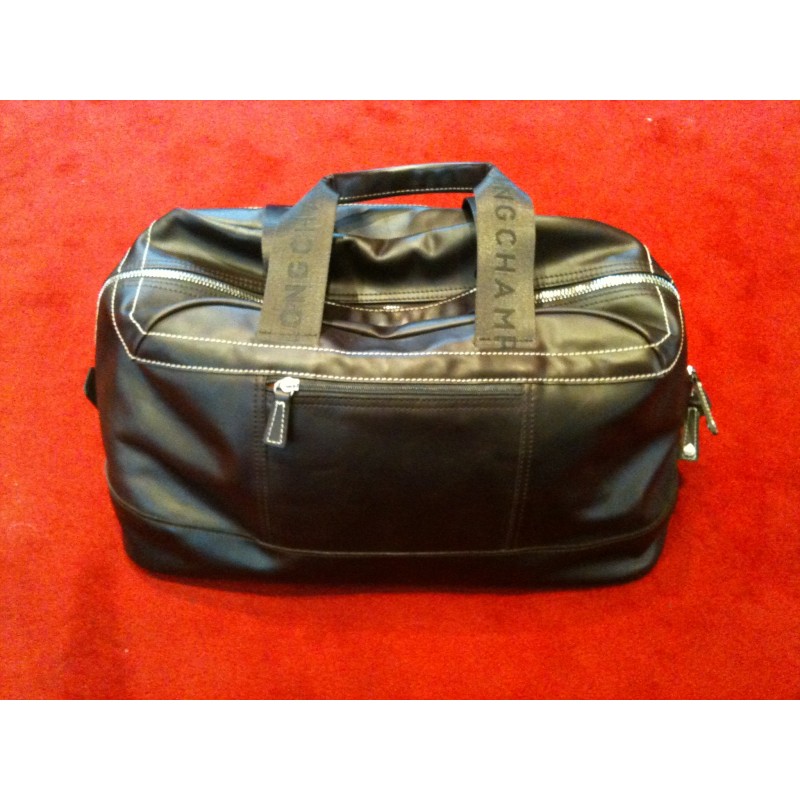 Sac Longchamp Cavalier en cuir chocolat