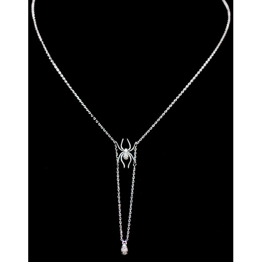 Collier Stone Spider Spirit en or et diamants