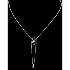 Collier Stone Spider Spirit en or et diamants