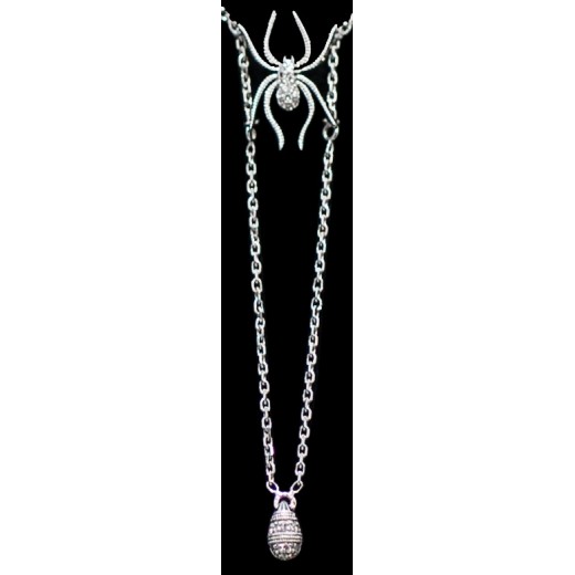 Collier Stone Spider Spirit en or et diamants