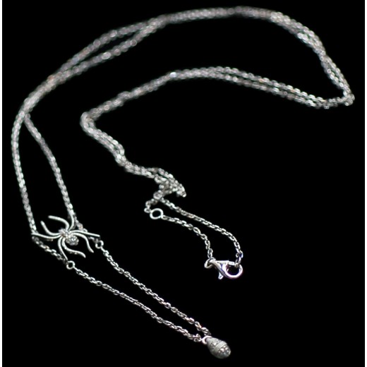 Collier Stone Spider Spirit en or et diamants