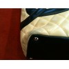 Sac Chanel Cambon en cuir matelassé beige