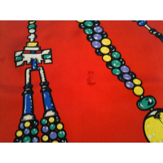 Foulard Cartier Pendentifs en soie