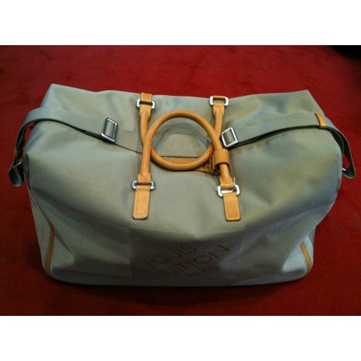 Sac de voyage Louis Vuitton Souverain en tissu