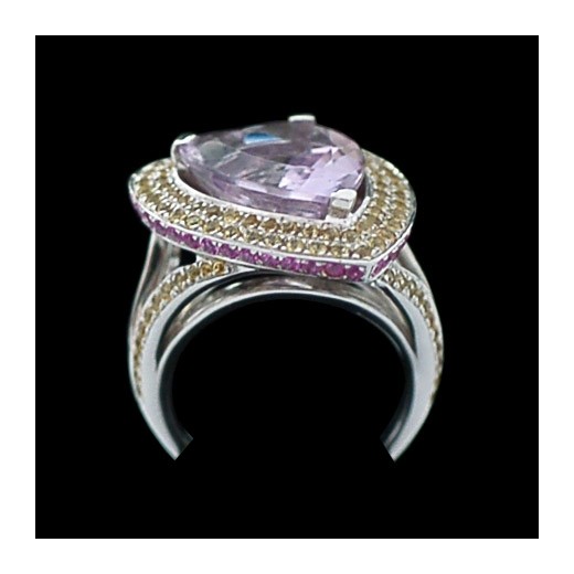 Bague Mauboussin Or 750/18 Carats Saphirs - Taille 54, Or Blanc, Neuve