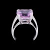 Bague Mauboussin Gueule d'Amour en or, améthyste et diamants