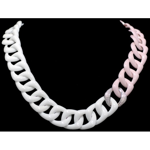 Bracelet Victoria Casal One Day en or, diamants et céramique